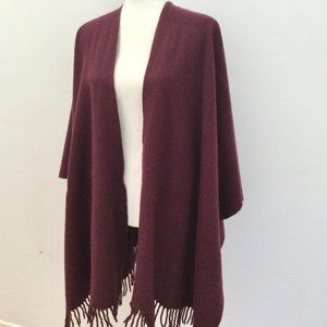 MAX MARA Weekend Pure Wool Shawl Wrap